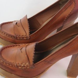 Shoes, high heels, platform loafers